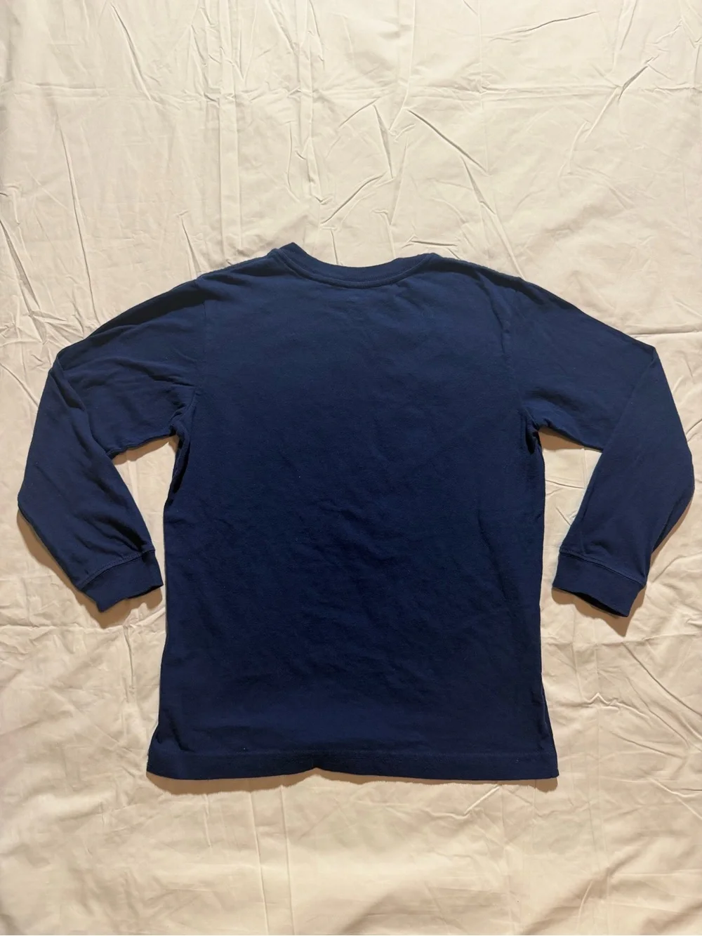 Old Navy Boys Graphic Long Sleeve T-Shirt Blue Size M (8)